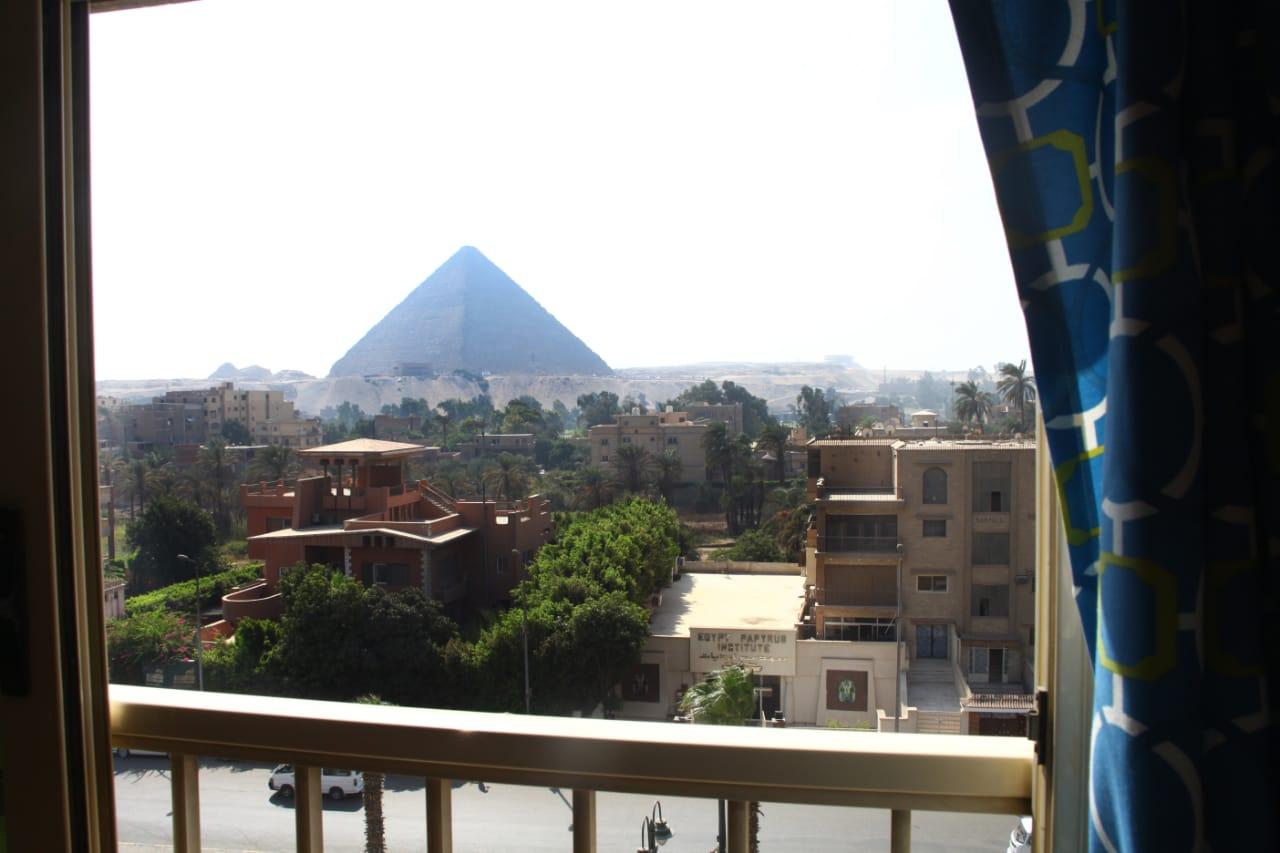 Tiba Pyramids Hotel Giza المظهر الخارجي الصورة